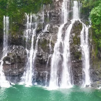 Cascade Grand Galet Wasserfall La Réunion