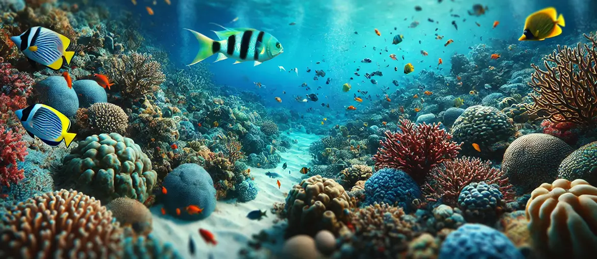 Fische im Aquarium La Réunion